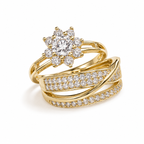 Fleur Royale Ring Set