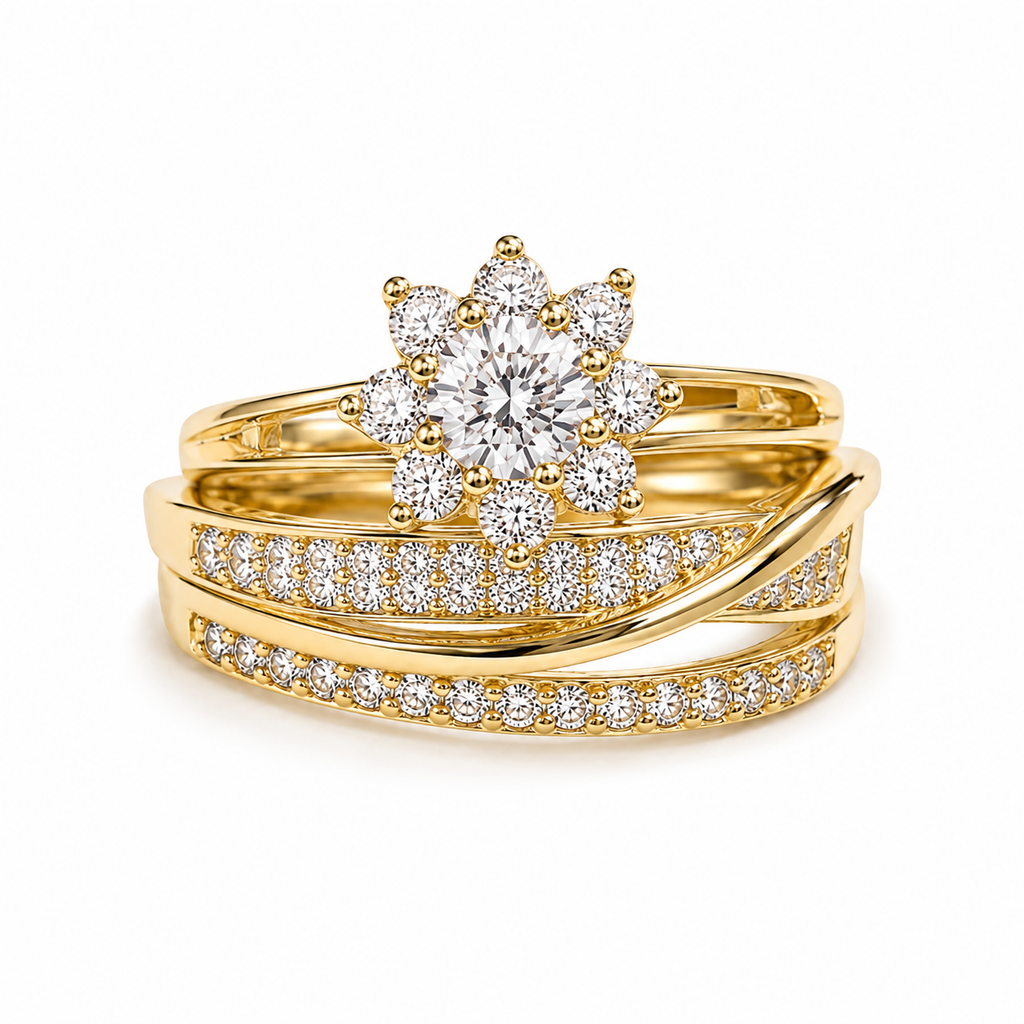 Fleur Royale Ring Set